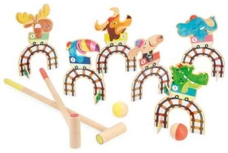 Jeu de croquet Grand huit Applepop - Janod